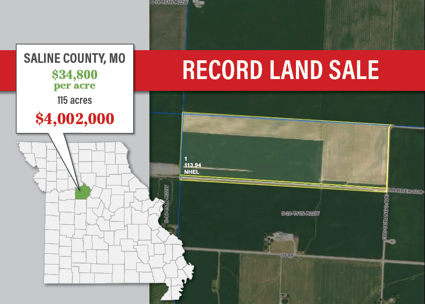 SOLD! 115 Acres of Missouri Farmland Just Sold For 34,800 Per Acre